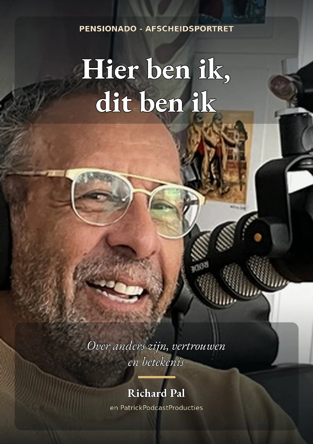 Boekomslag Hier ben ik, dit ben ik van Richard Pal